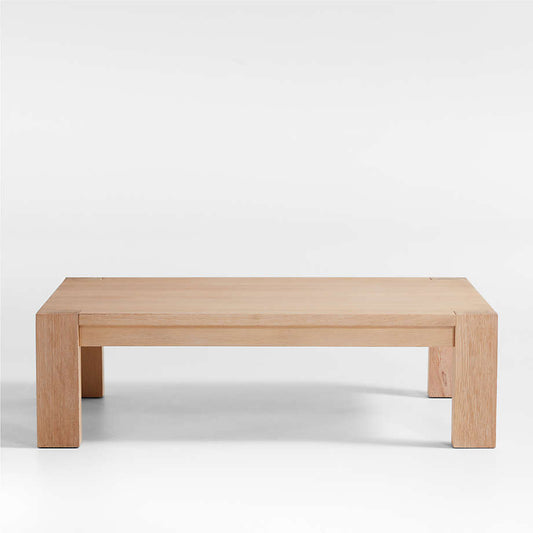 Modern Minimalist Oak Coffee Table