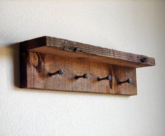 Rustic Vintage Key Hanger – Handcrafted from 1920 Heritage Wood